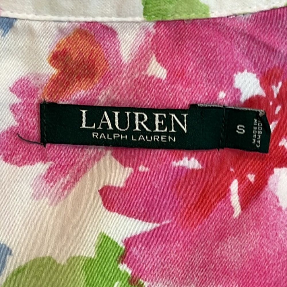 Vintage  LAUREN  Ralph Lauren colorful top - Picture 5 of 9